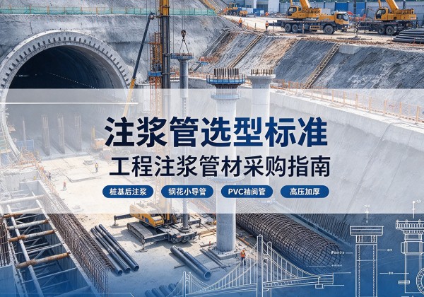 八公山注浆管选型标准